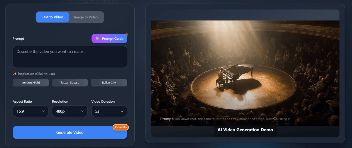 Grok Imagine AI Video Generator Interface